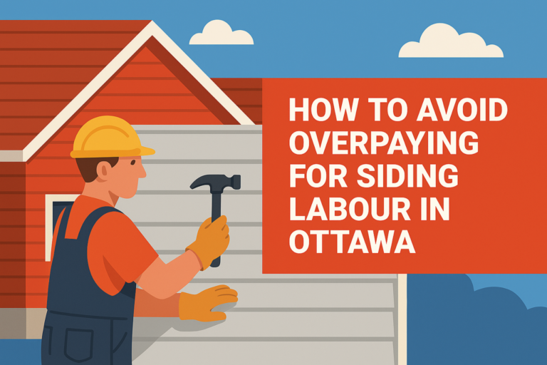 How to Avoid Overpaying for Siding Labour in Ottawa | Expert 2025 Guide