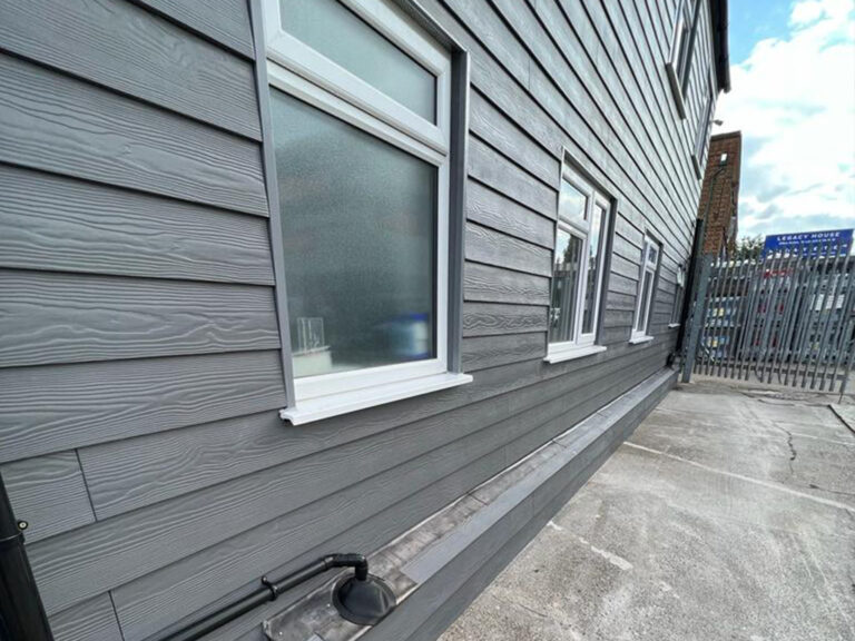 Cedral Cladding - Fibre cement board installation in Selsdon.