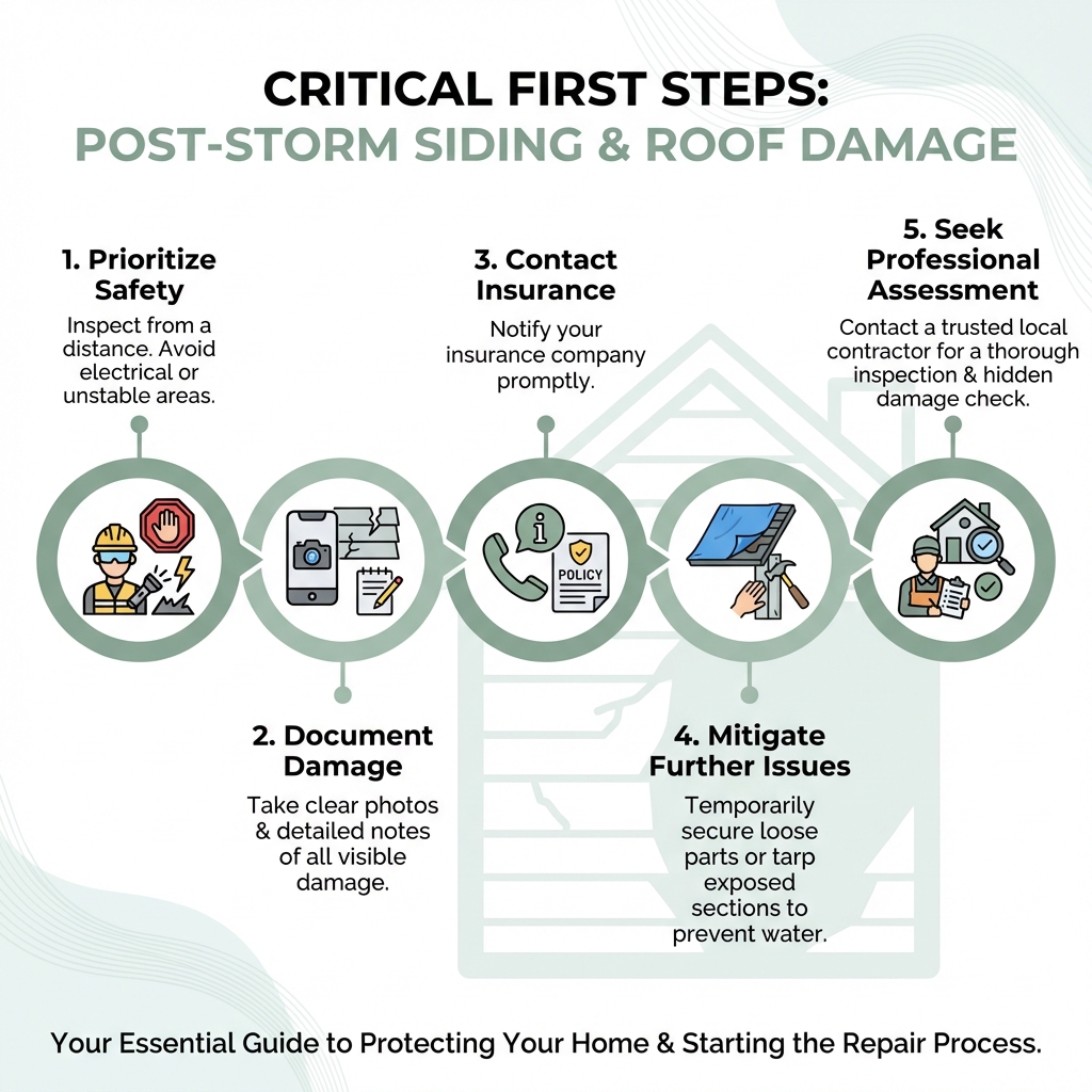Storm Damage Siding Repair: 5 Crucial Steps